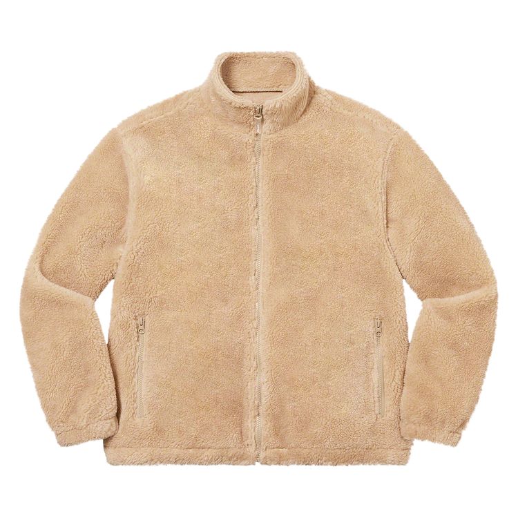 

Куртка Supreme Star Fleece Jacket 'Natural', желто-коричневый