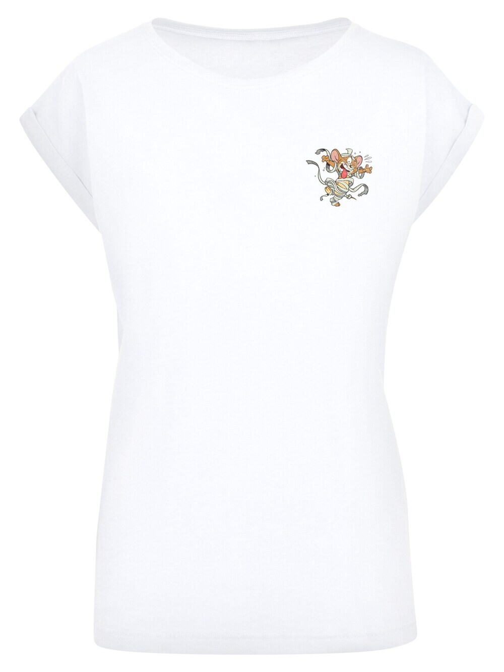 

Рубашка F4Nt4Stic Tom And Jerry Faux Pocket Mummy Jerry, белый