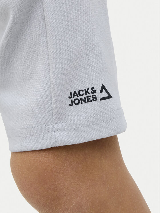 Облегающие спортивные шорты Gordon Fusion 12274667 Jack&Jones Junior, серый — фото 4