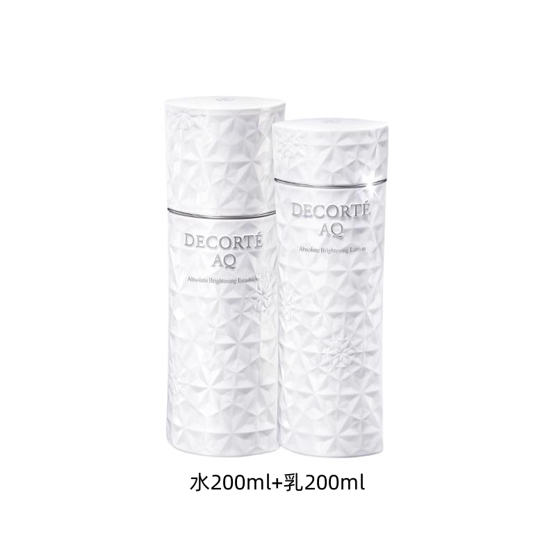 DECORTE Daike AQ Comfort Radiant White Water Lotion Set для осветления, подтяжки и увлажнения 200мл+200мл — фото 2