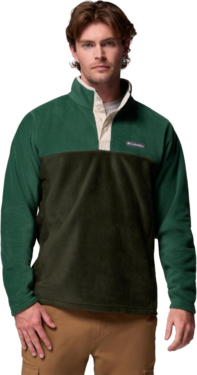 

Columbia мужская куртка Steens Mountain Half Snap Fleece, Greenscape/Rain Forest, S, Зеленый, Columbia мужская куртка Steens Mountain Half Snap Fleece, Greenscape/Rain Forest, S