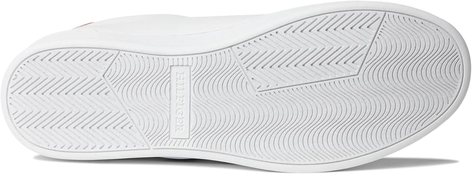 Кроссовки Tommy Hilfiger Mens Jolix, белый/темно-синий/красный — фото 4