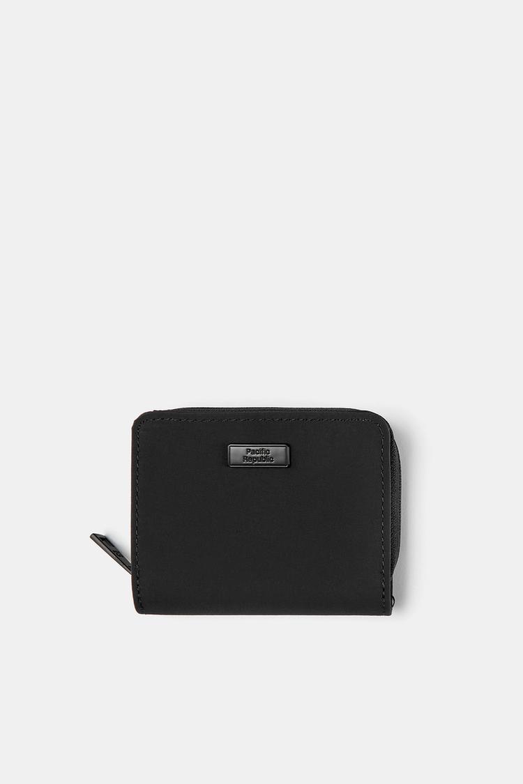 

Нейлоновый кошелек Pull And Bear, черный