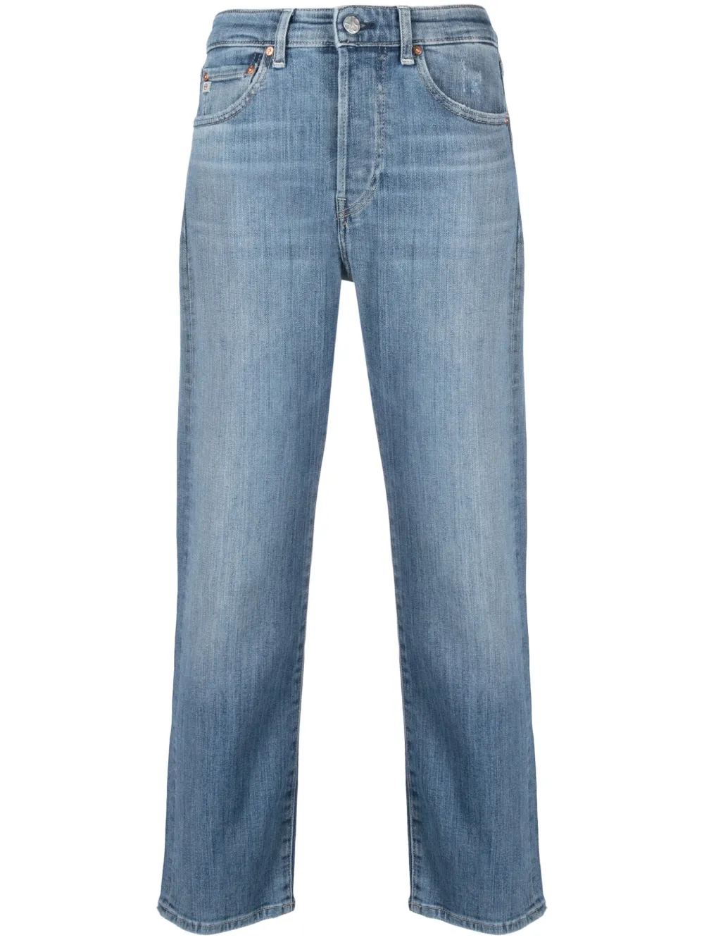 

Джинсы American прямого кроя AG Jeans, синий
