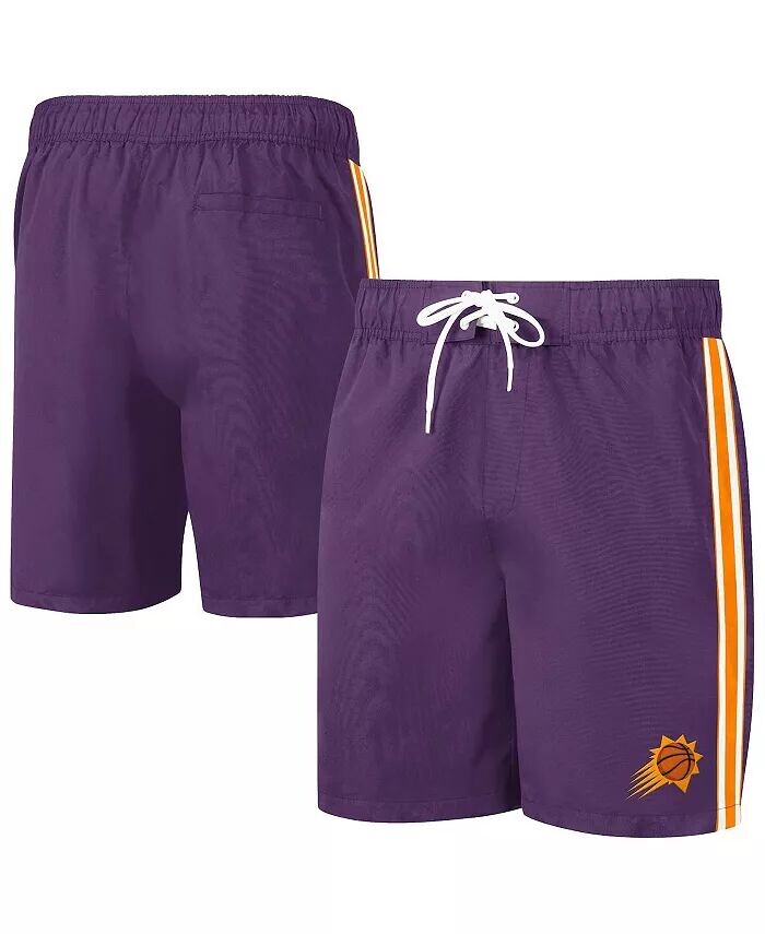 

Мужские фиолетовые, оранжевые шорты для плавания Phoenix Suns Sand Beach Volley G-III Sports by Carl Banks