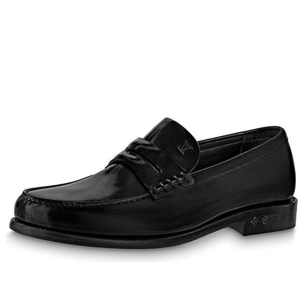 

Кроссовки louis loafers 'patent black' Louis Vuitton, черный