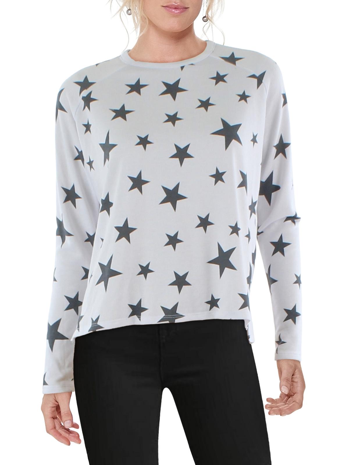 

Женский трикотажный камуфляжный топ Theo & Spence, цвет white/black/star