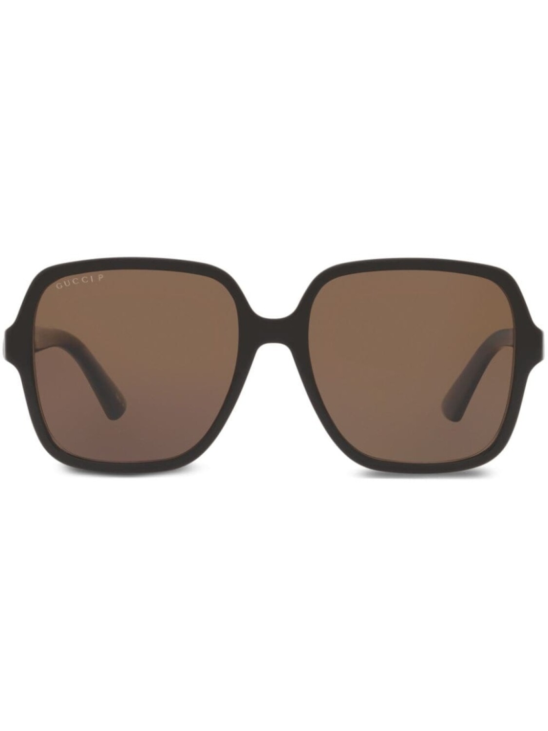 

Солнцезащитные очки в квадратной оправе Gucci Eyewear, черный