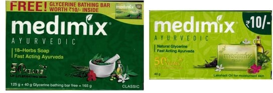 Набор мыла, 2 шт. Medimix, Herbal