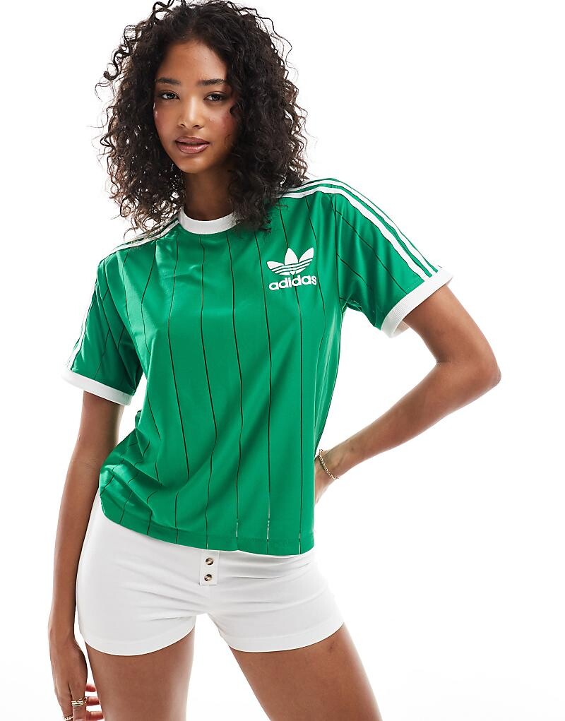 

Зеленая футболка adidas Originals Adicolor