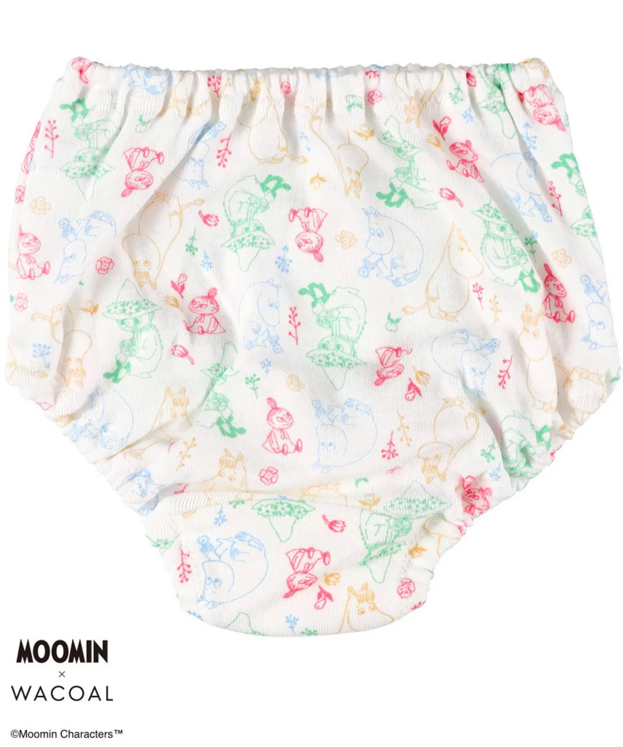 Детские трусы Муомин коллаборация Wacoal Kids хлопок жёлтые — фото 4