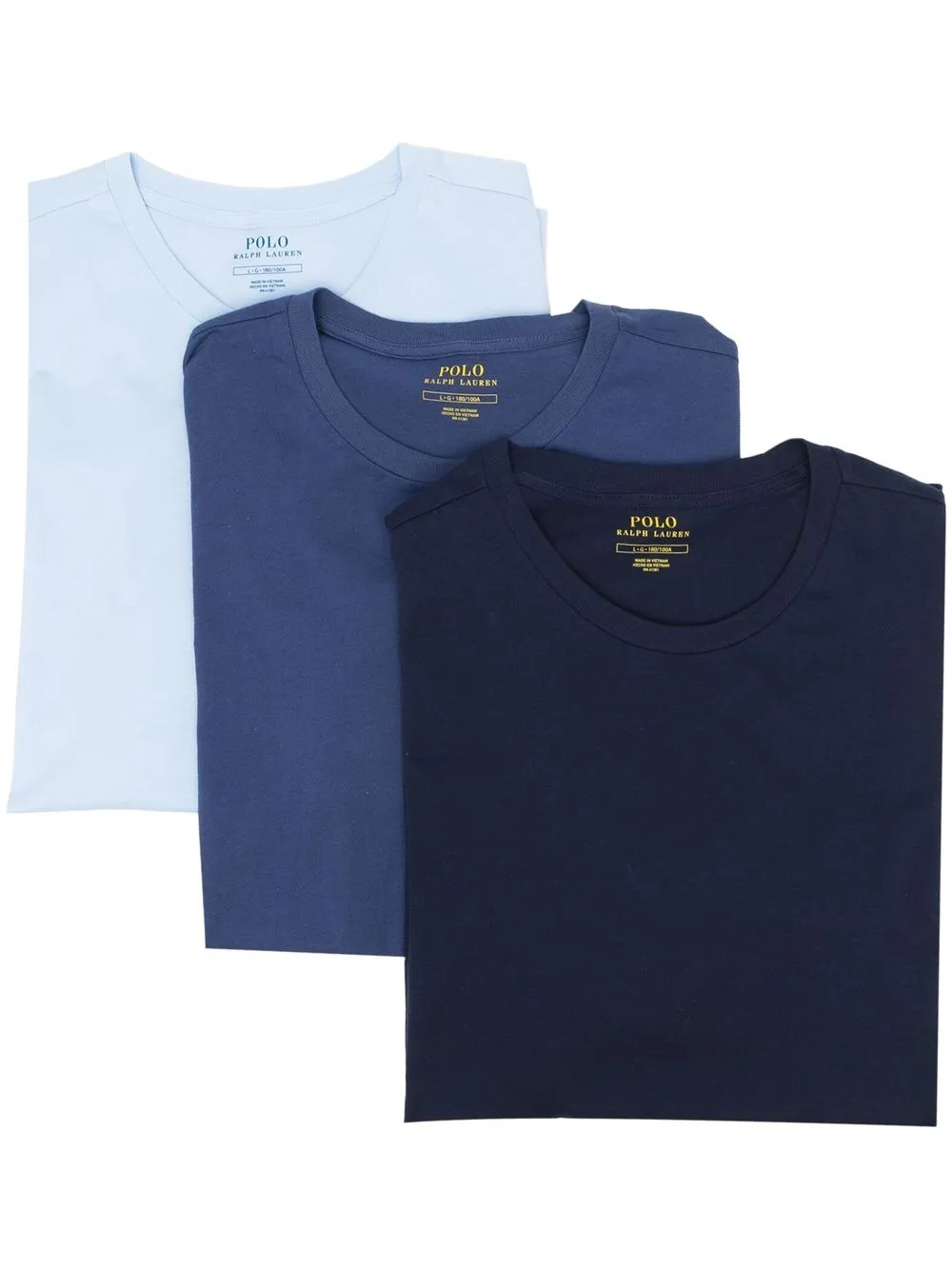 

Комплект из трех футболок Polo Pony POLO RALPH LAUREN, синий