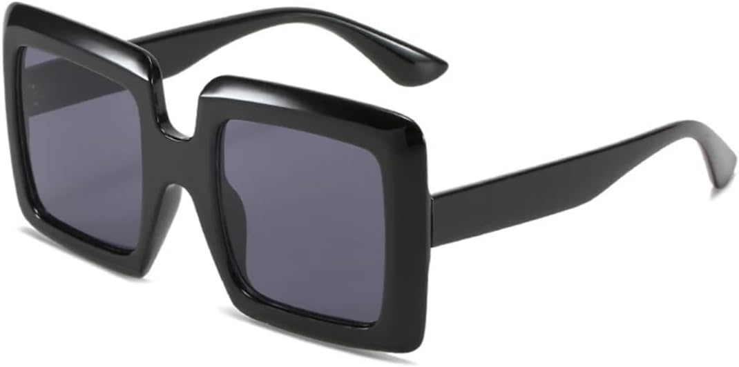 

Винтажные солнцезащитные очки большого размера с градиентным переходом для женщин, роскошные солнцезащитные очки UV400 для мужчин, большие солнцезащитные очки в оправе VVTWSSW, Black Gray