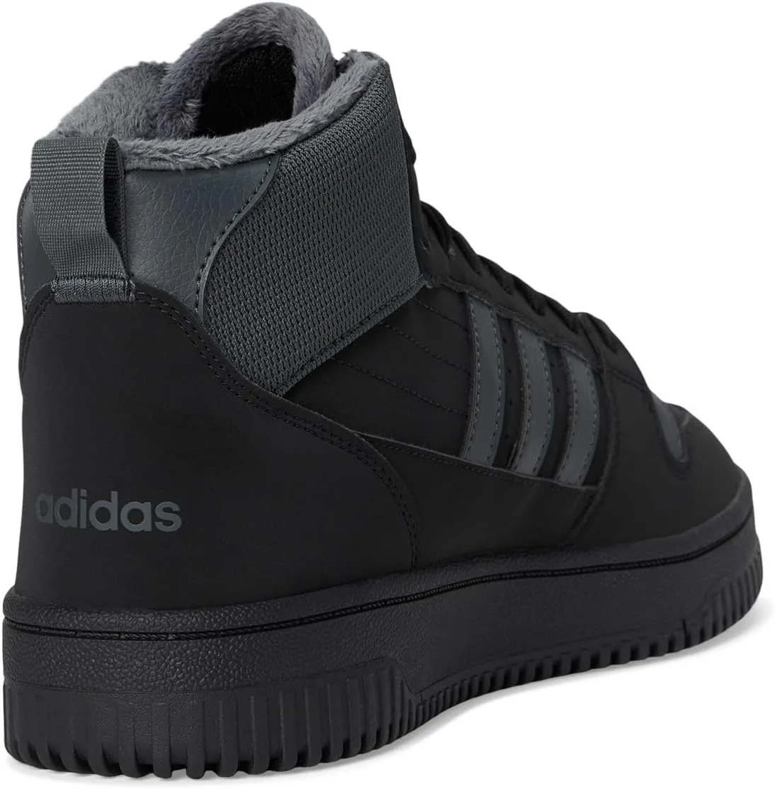 

Женские баскетбольные кроссовки Adidas Break Start Mid Top зимние, черный/серый