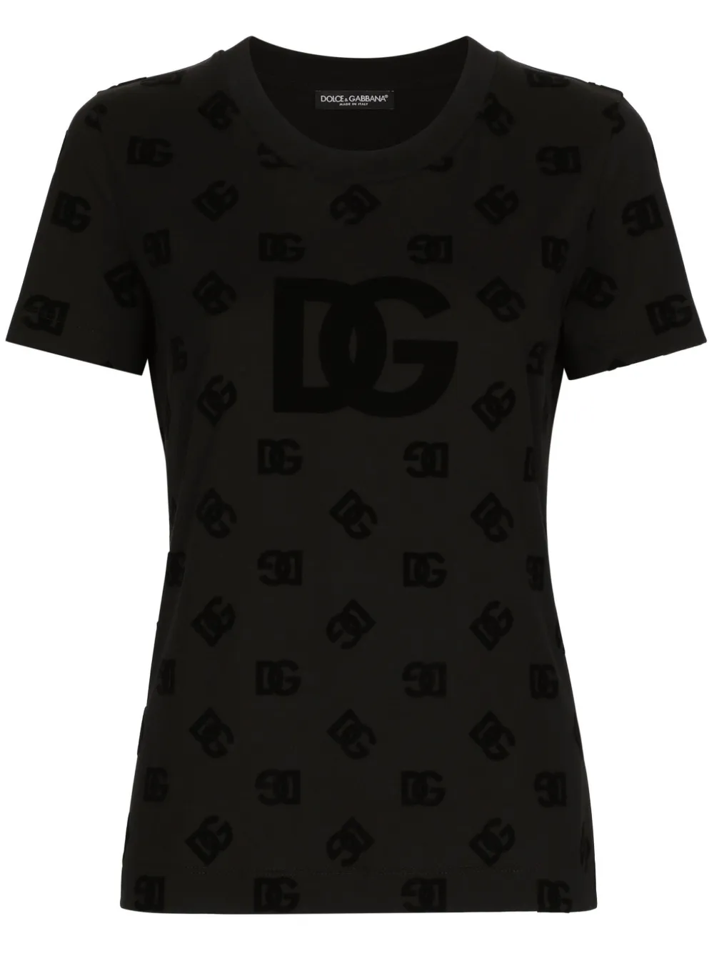 

Футболка с логотипом DOLCE & GABBANA, черный