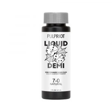 

Перманентная краска для волос Pulp Riot Demi 7-0 Натуральная, 2 унции