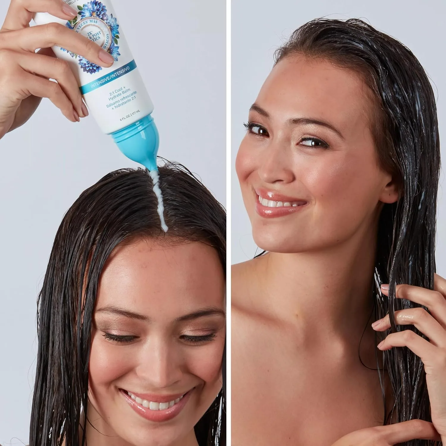 Кондиционер-бальзам Biotera Intensives 2:1 Cool + Hydrate | Веганский продукт, не тестируется на животных | Без парабенов и сульфатов | Подходит для окрашенных волос | 170 мл — фото 4