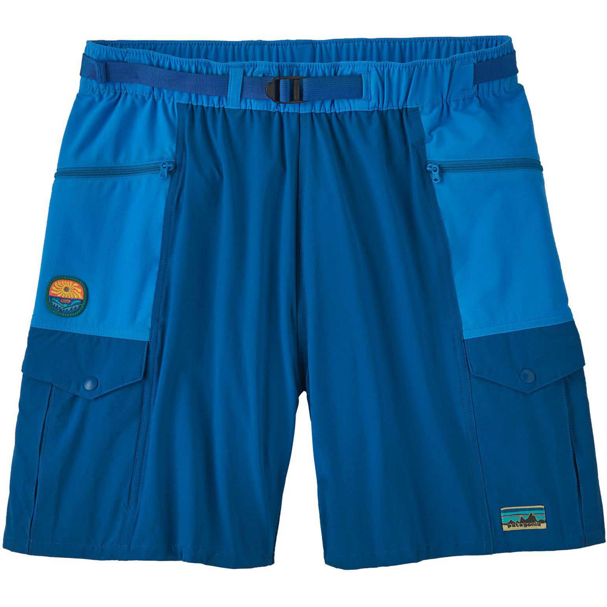 

Мужские повседневные шорты для активного отдыха, длина 7 дюймов. Patagonia, Endless Blue
