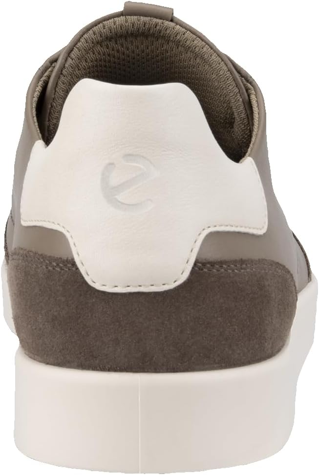 Мужские кроссовки Street Lite Court Ecco, Dark Clay Suede/Taupe/Limestone — фото 3