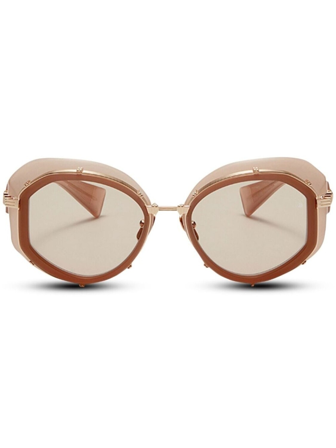 

Balmain Eyewear солнцезащитные очки Brigitte в круглой оправе, серый