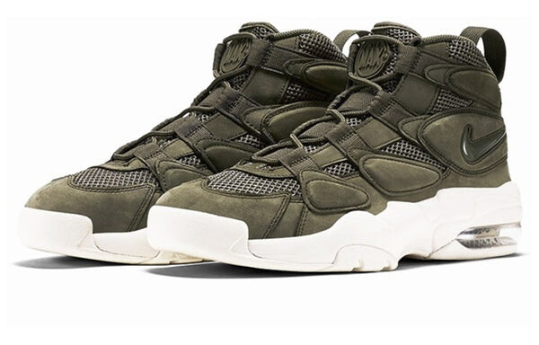 Кроссовки air max uptempo 2 Nike, белый — фото 2