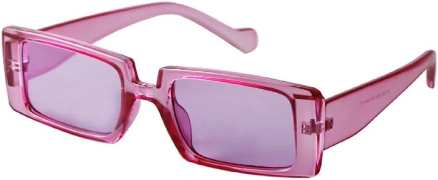 

Солнцезащитные очки для женщин 2027 года в винтажном стиле, уличный тренд, квадратная оправа, солнцезащитные очки-накладки для женщин MTZJH, C7 Light Purple