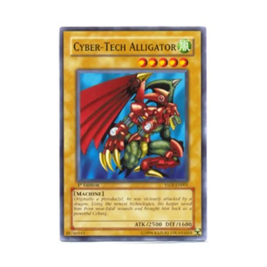 

CCG Кибертехнологический Аллигатор (Обычный), Yu-Gi-Oh - Structure Deck - Syrus Truesdale - Singles