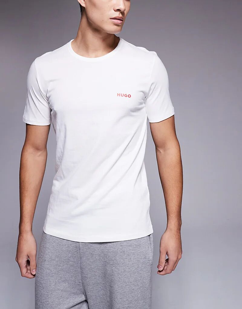 

HUGO Bodywear Упаковка из 3 футболок черного, белого и серого цветов Hugo Red