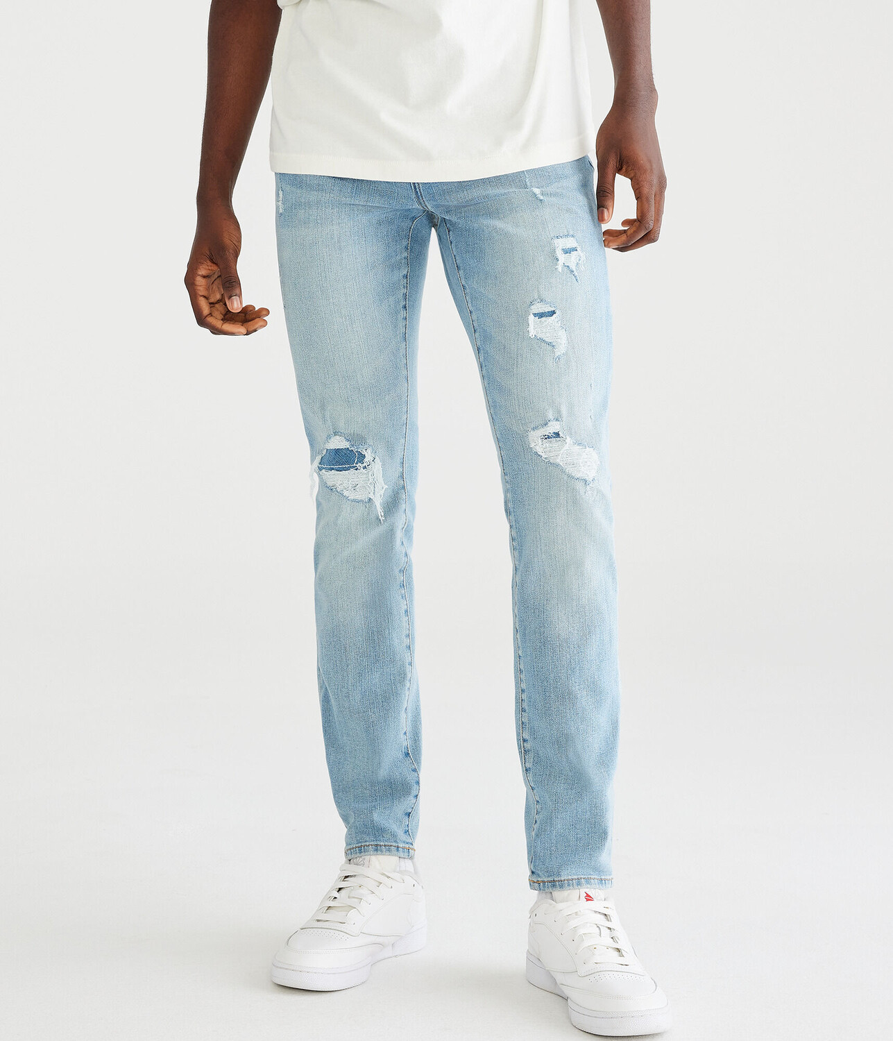 

Джинсы Super Skinny Performance с технологией TruTemp365 Aeropostale, синий