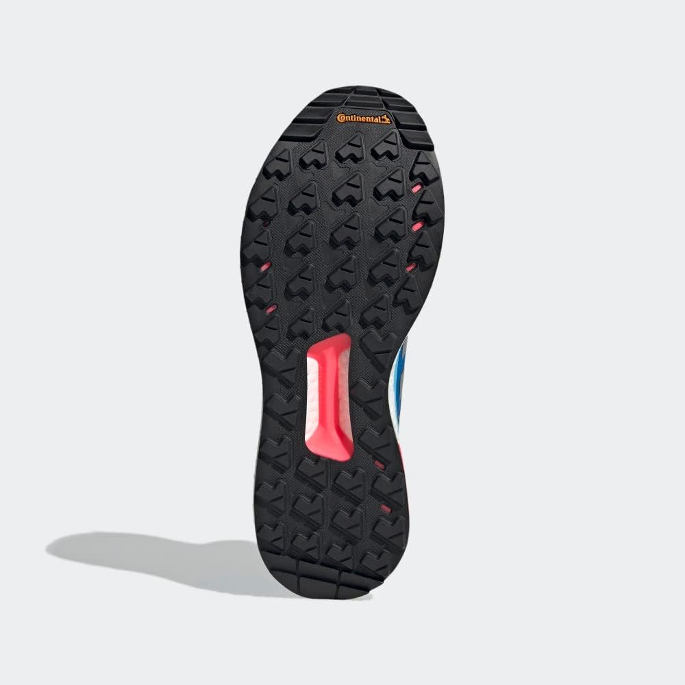 Мужские походные кроссовки adidas Terrex Free Hiker Gore-TEX 2.0, черный/синий/серый — фото 4