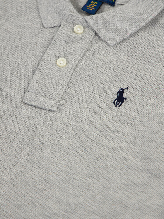 Рубашка поло стандартного кроя Polo Ralph Lauren, серый — фото 3