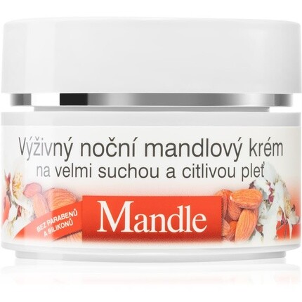 

Bione Cosmetics Ночной питательный крем с миндалем - 51 мл, для очень сухой и чувствительной кожи