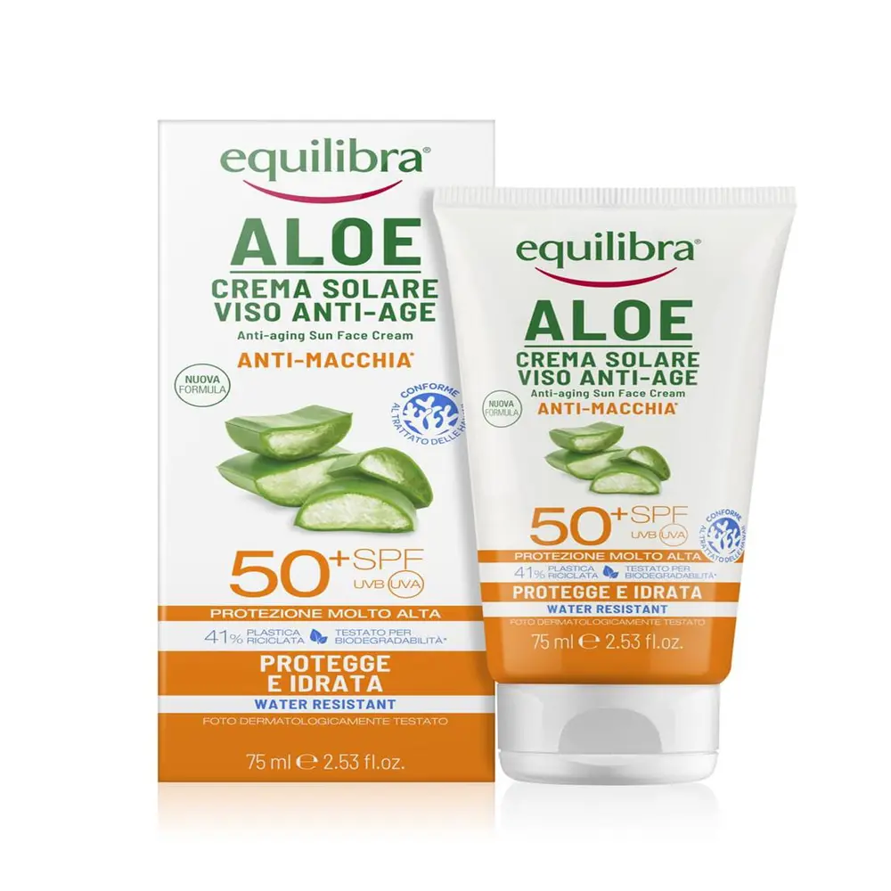

Солнцезащитный крем Crema Solar Prosun De Aloe Vera Spf50 Equilibra, 150 мл