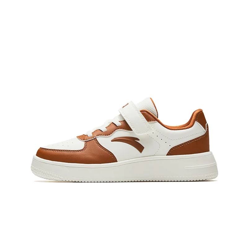 Легкие кроссовки для скейтбординга с амортизацией Rebound Antakids, Ivory White/Nutshell Brown