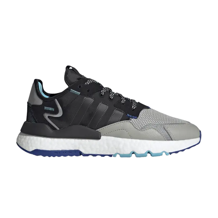 

Кроссовки Adidas Nite Jogger, 3M Black Metal Grey