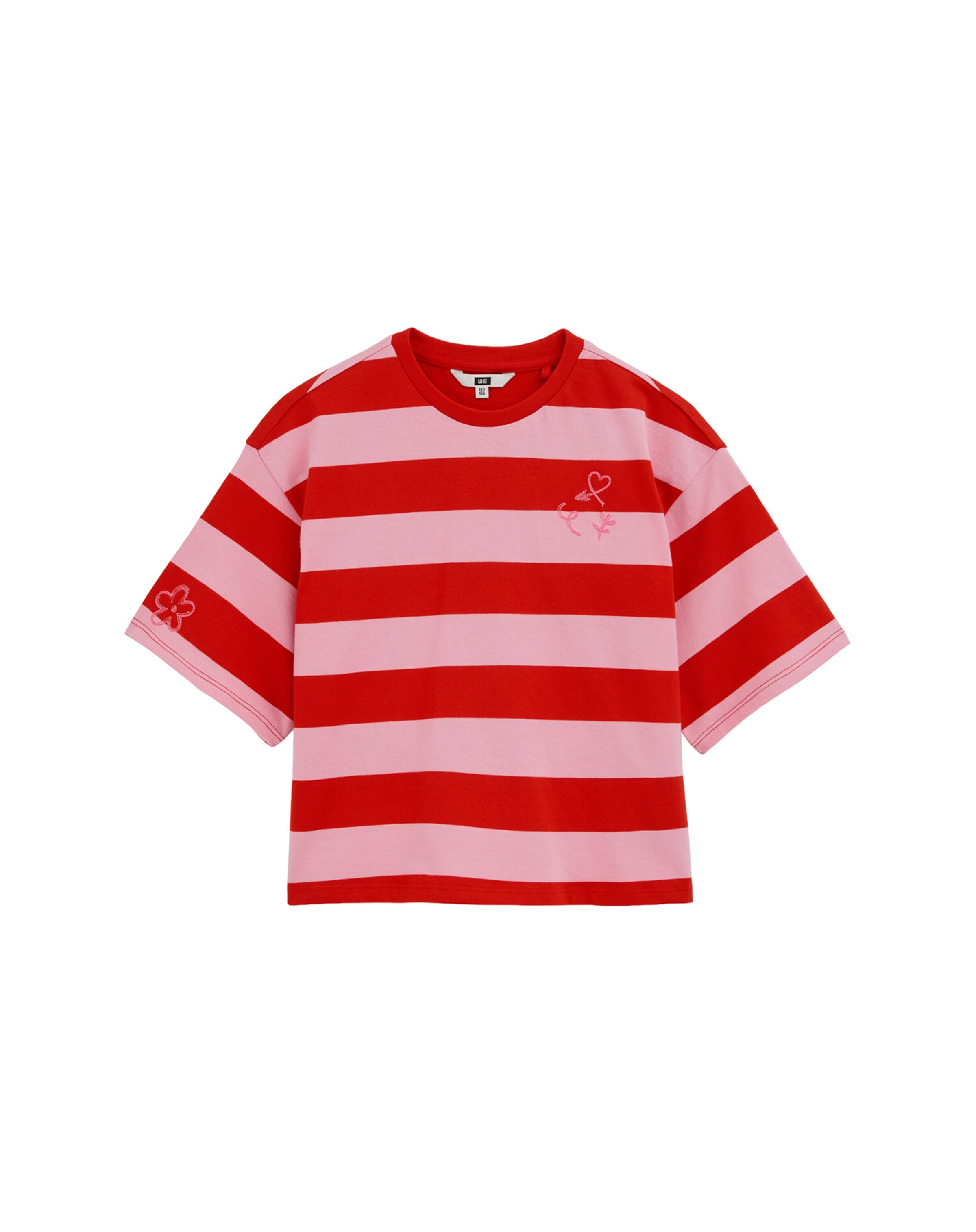 

WE Fashion Футболка в розовом цвете