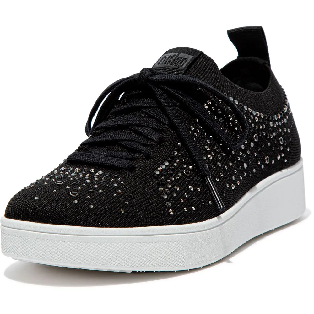 Кроссовки Fitflop Rally Crystal, черный