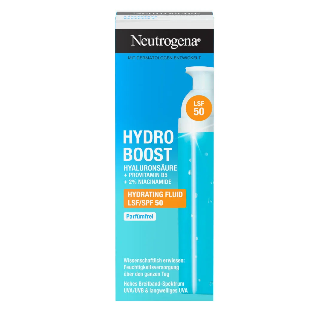 Крем для лица Hydro Boost Hydrating Fluid SPF 50 Neutrogena