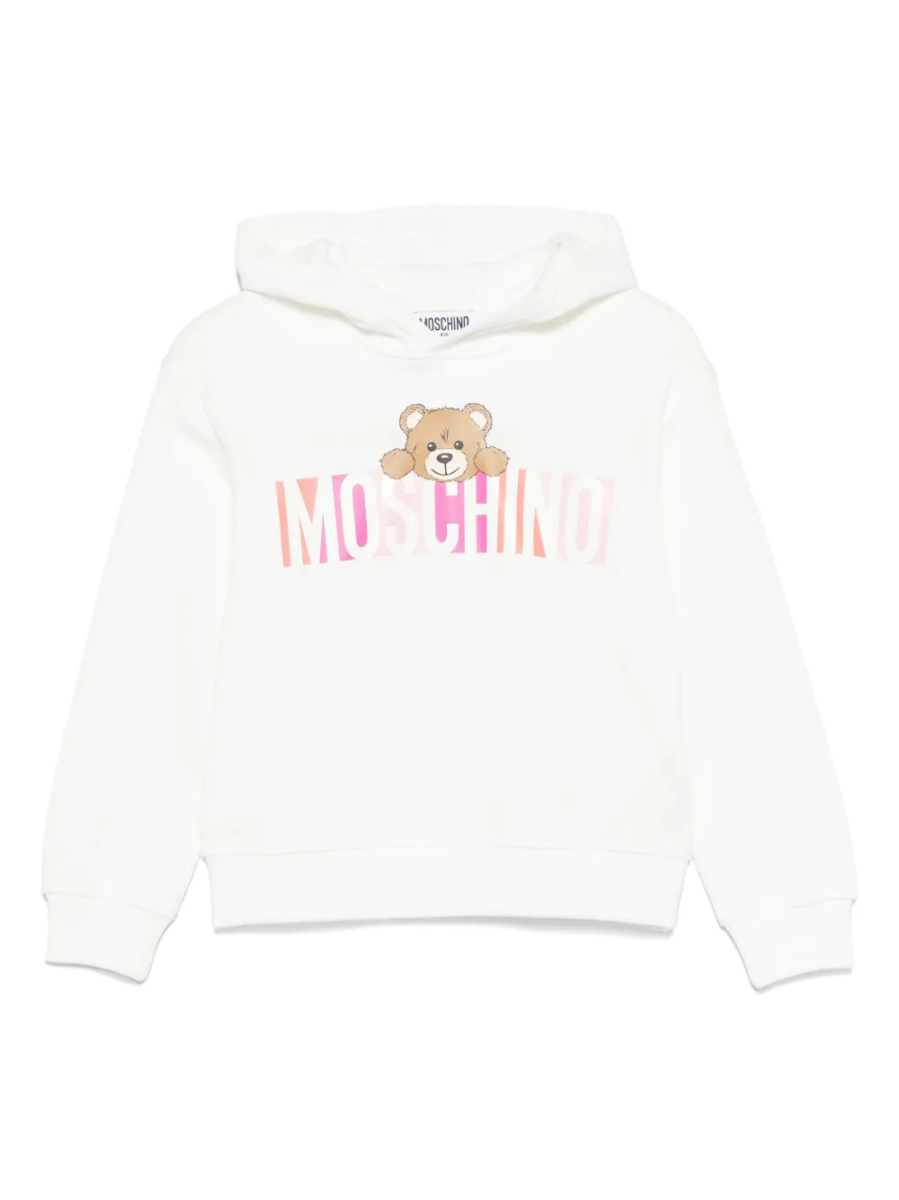 

Худи Teddy Bear Moschino Kids, белый