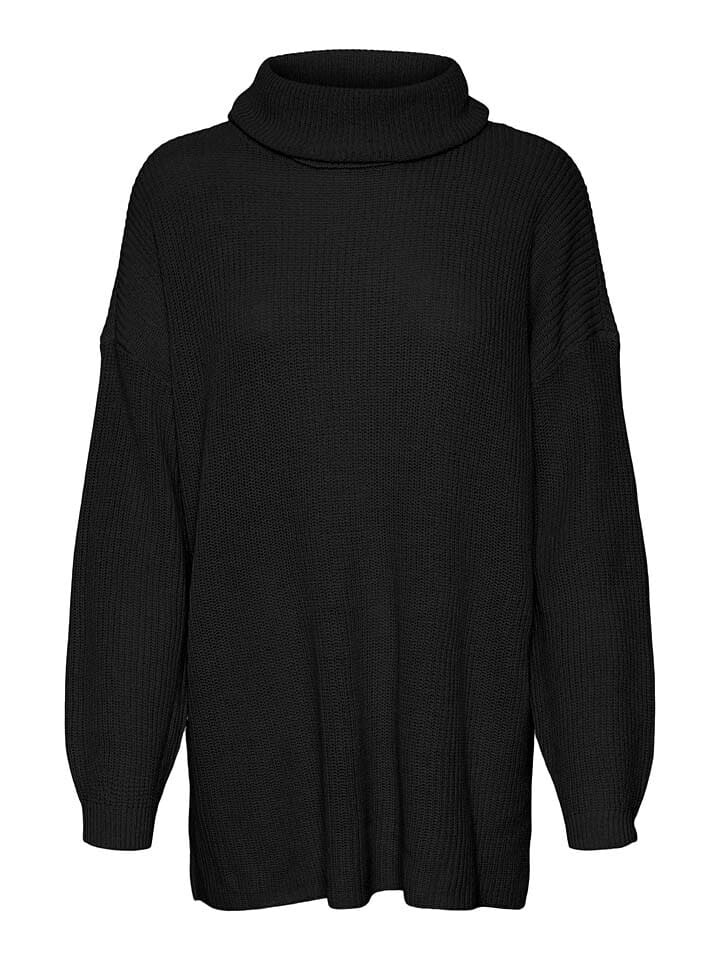 

Пуловер Vero Moda Rollkragenpullover, черный