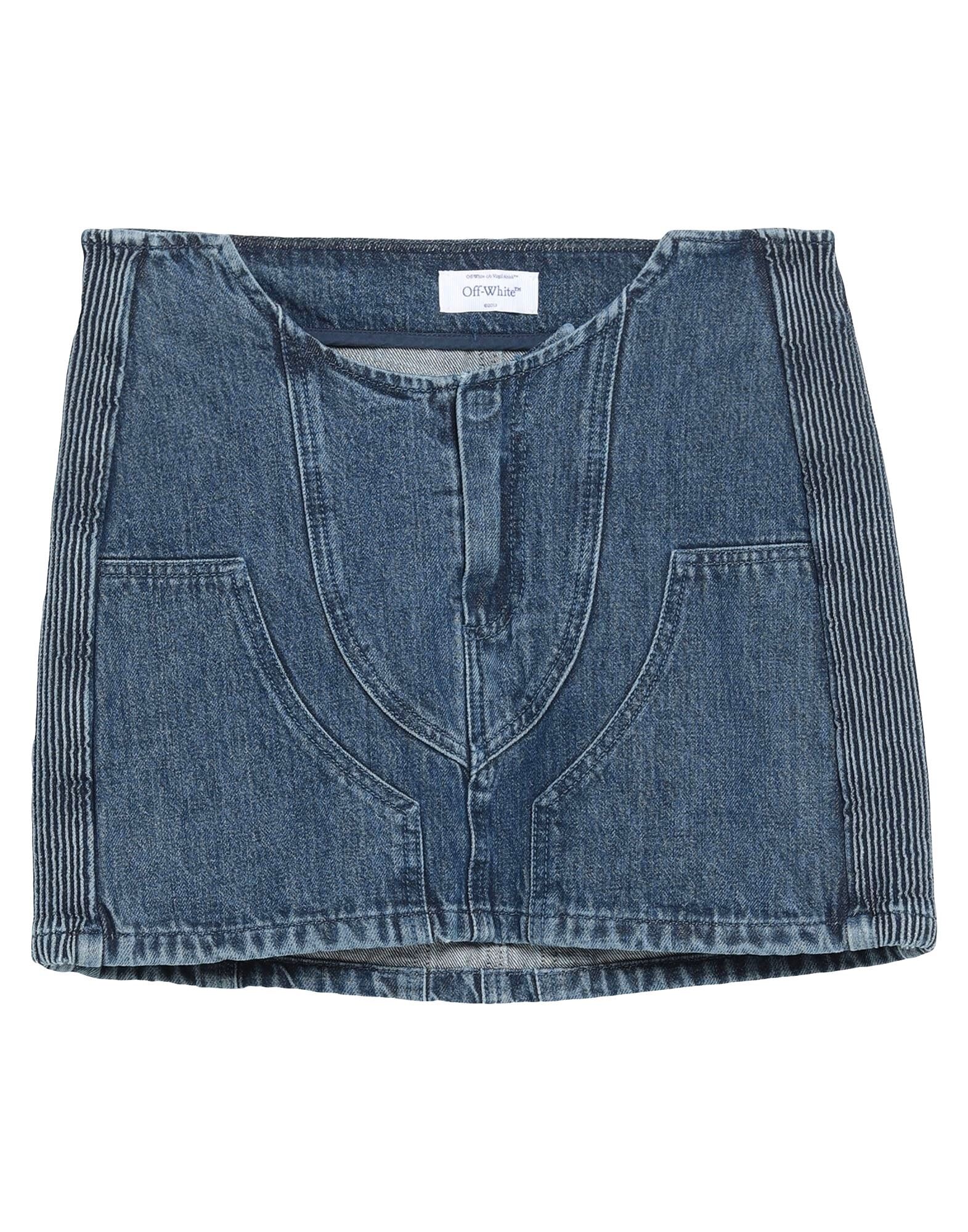 

Джинсовая юбка Off, синий