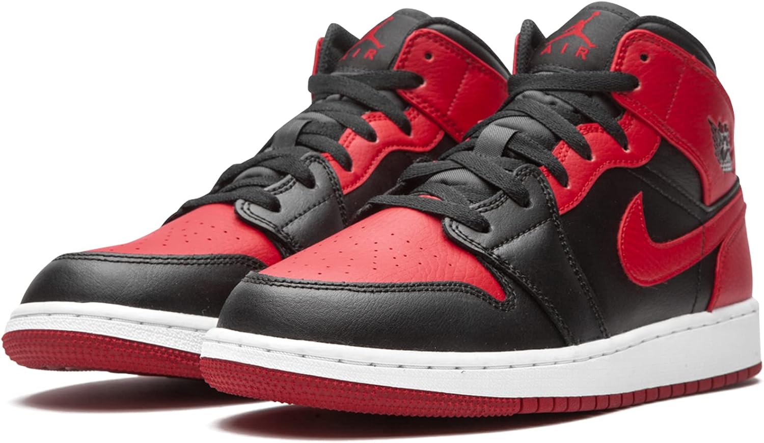 Детские кроссовки Nike Air Jordan 1 Mid, белый — фото 2