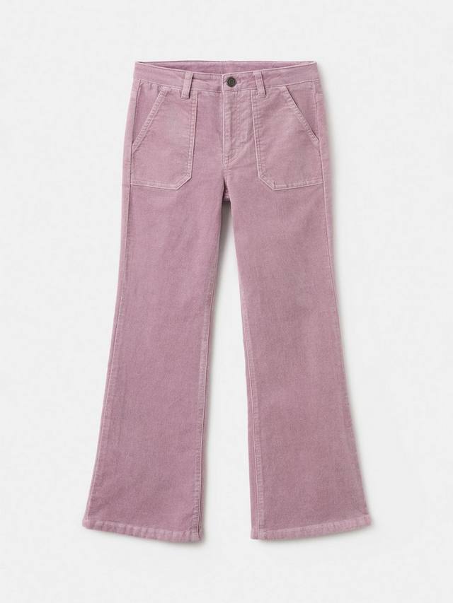 

Детские бархатные брюки Mango, Pink