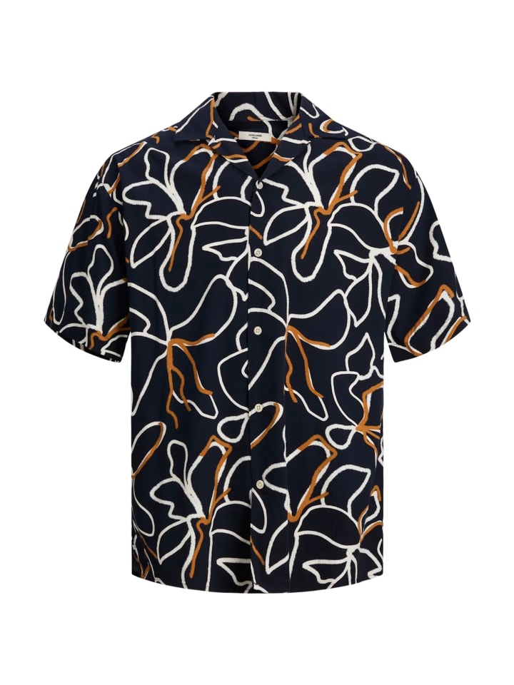 

Рубашка Jack & Jones, темно-синий
