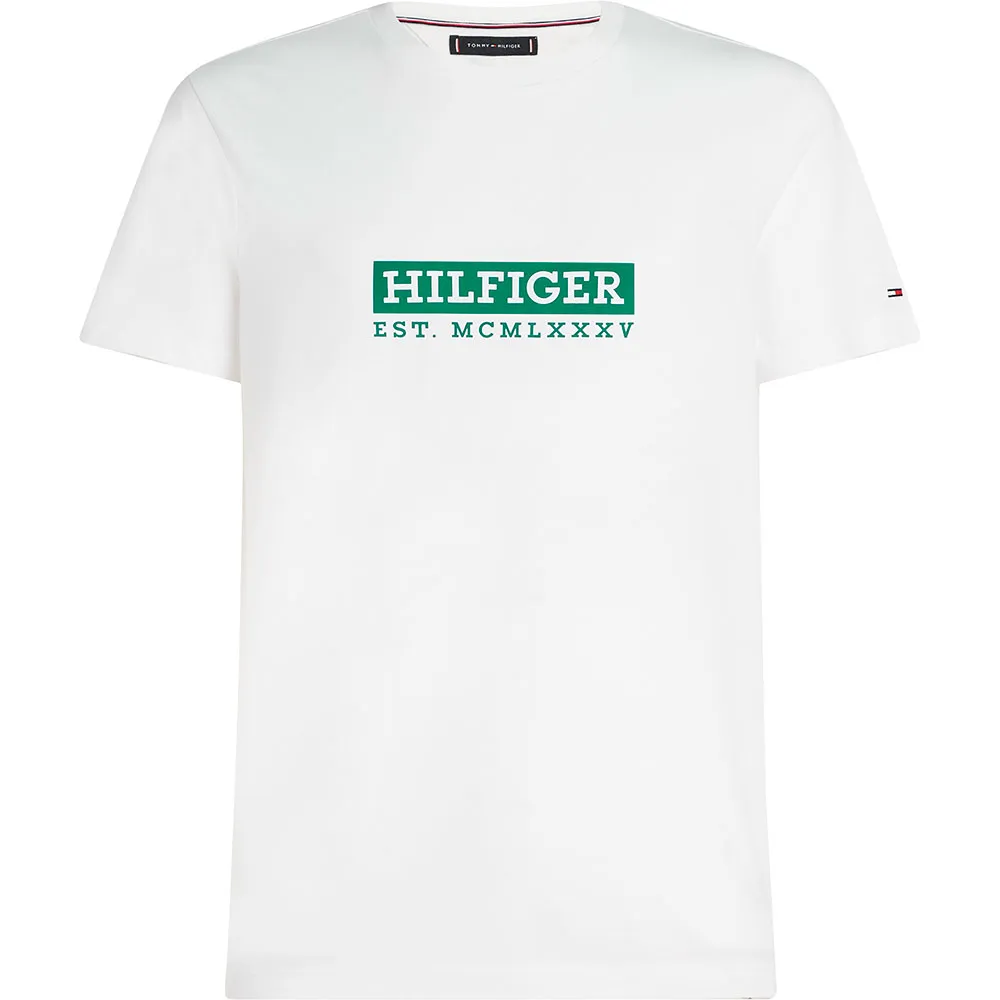 

Футболка с коротким рукавом Tommy Hilfiger Colour To Colour, белый