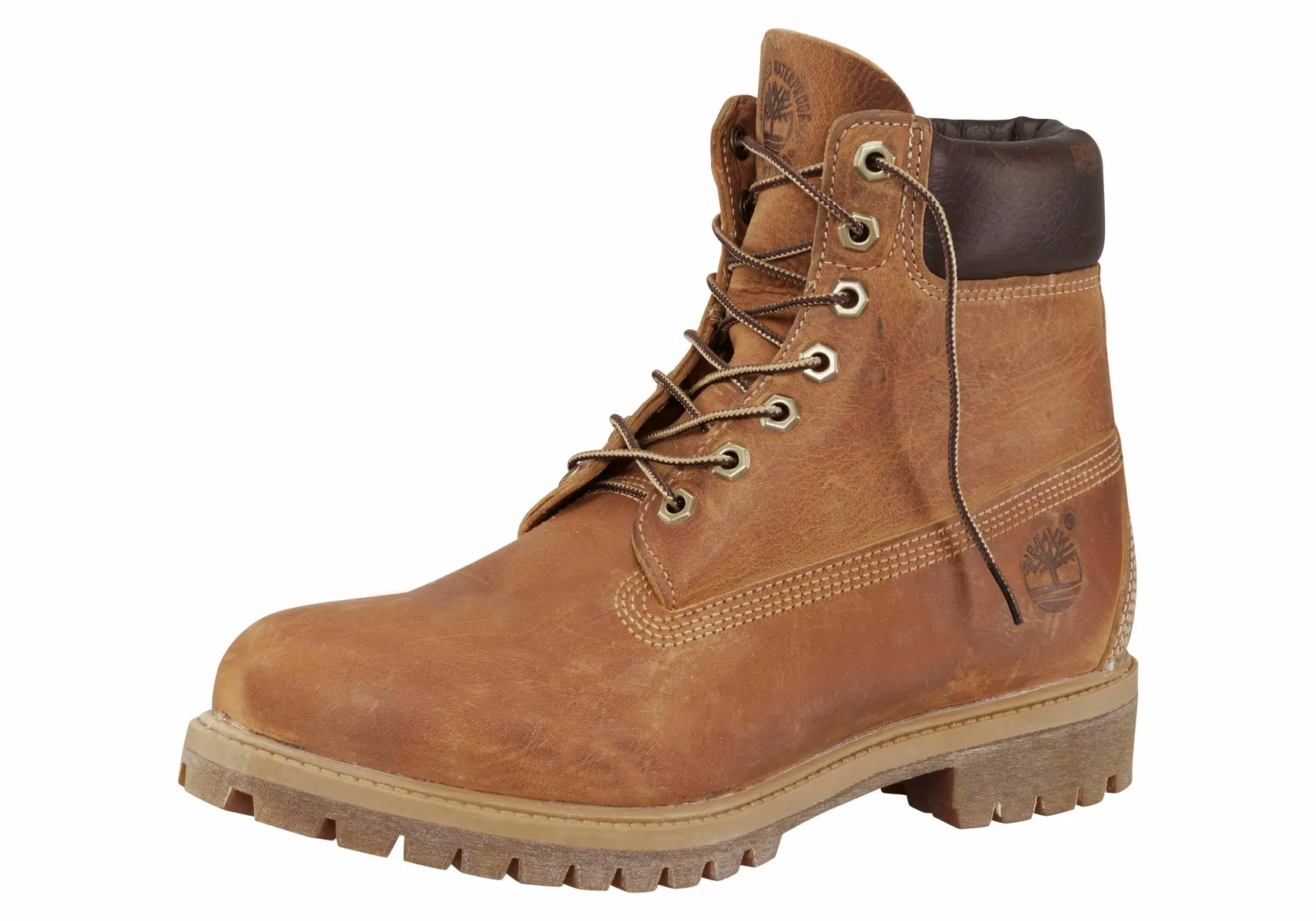 

Ботинки Timberland на шнуровке "Heritage 6" Premium", водонепроницаемые, цвет Burnt-Orange-Worn-Oiled