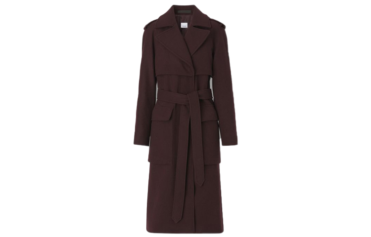

Burberry Коричневое женское пальто тренч, Brown