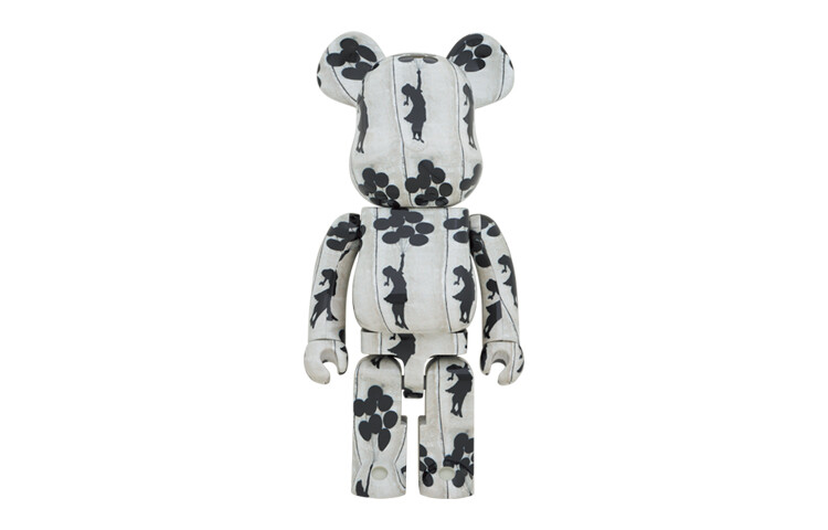 Be@rbrick Flying Balloons Girl 1000%