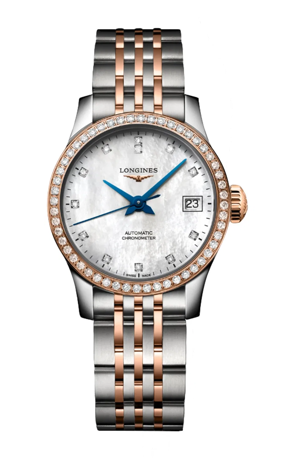 КОЛЛЕКЦИЯ RECORD - L2.320.5.89.7 LONGINES, серебряный