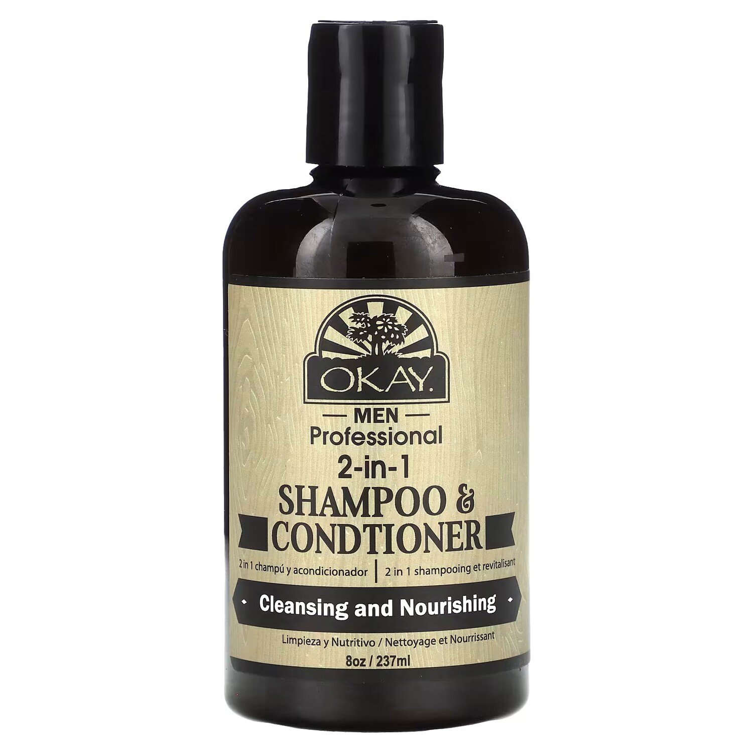 

Шампунь и кондиционер мужской Okay Pure Naturals 2-в-1, 237 мл